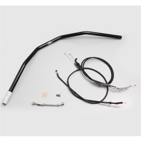 ハリケーン スーパートラッカー ハンドルセット Z650RS 黒 H719-032B HD店