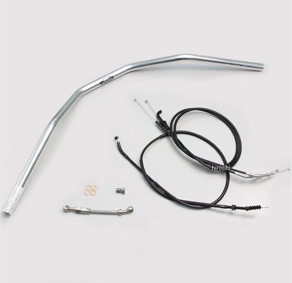 ハリケーン スーパートラッカー ハンドルセット Z650RS クロームメッキ H719-032C HD店|ヒロチー商事 ハーレー 店