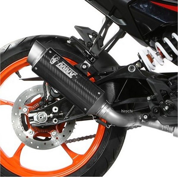 ミヴ Mivv スリップオンマフラー GP PRO 24年-25年 390 DUKE カーボン KT.031.L2P-390duke HD店
