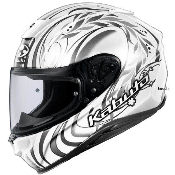オージーケーカブト OGK KABUTO フルフェイスヘルメット AEROBLADE-6 TAMON ホワイトシルバー XSサイズ 4966094636524 HD店