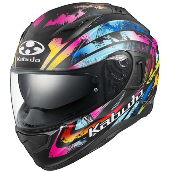 オージーケーカブト OGK KABUTO フルフェイスヘルメット KAMUI-3 PRISMA フラットマルチカラー Sサイズ 4966094638702 HD店