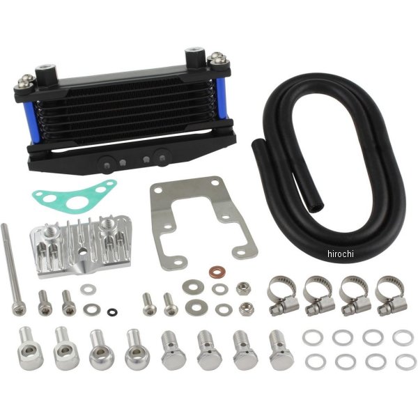 シフトアップ オイルクーラーKIT ヘッドトップマウント 取り出し付き モンキー、ゴリラ ブルーパイプ 215246-61 HD店|ヒロチー商事 ハーレー 店