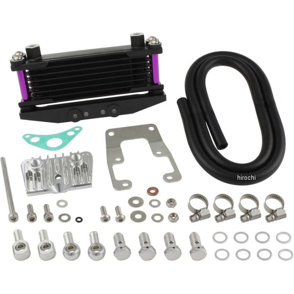 シフトアップ オイルクーラーKIT ヘッドトップマウント 取り出し付き モンキー、ゴリラ ブルーベリーパイプ 215246-65 HD店｜ヒロチー商事 ハーレー 店