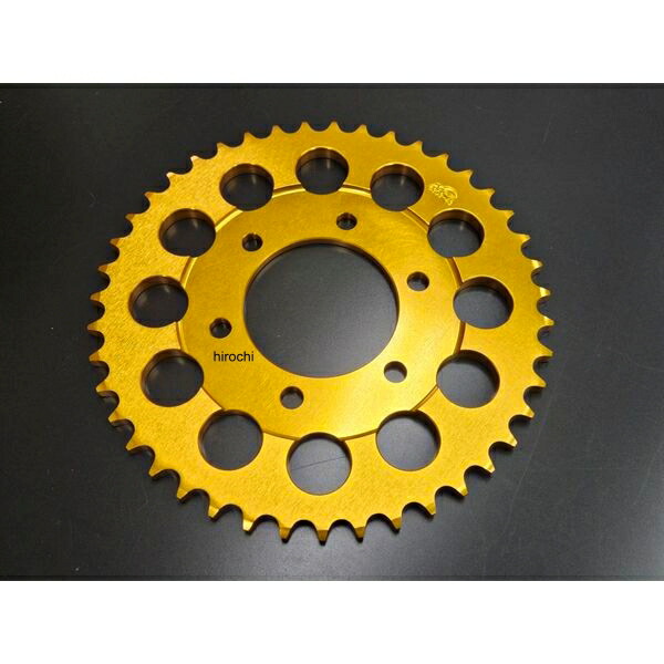 【メーカー在庫あり】 ビーアールシー BRC ゴールドリヤスプロケット 530-43T GSX400F 7492 HD店