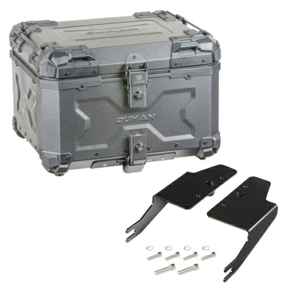 【メーカー在庫あり】 NBS バイクパーツセンター DUHAN トップケース リアボックス 55L DU-BP05 サンドグレー 907974 HD店