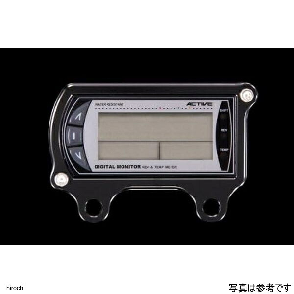 ウッドストック アクティブ デジタルモニター レブ/テンプ 対応 Aタイプ ブラック ADM-00A-BK-LT HD店