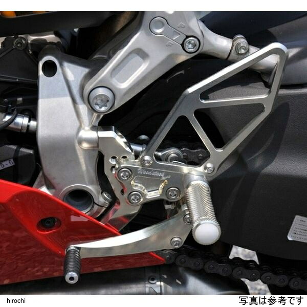 ウッドストック DUCATI 1199Panigale バックステップキット オールブラック WBS-D03-BB HD店｜ヒロチー商事 ハーレー 店