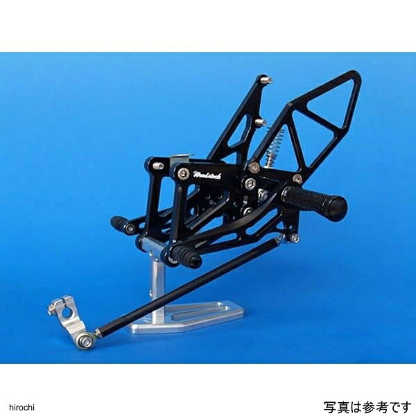 ウッドストック ZX-6RR バックステップキット オールブラック WBS-K13-BB HD店｜ヒロチー商事 ハーレー 店