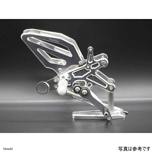 ウッドストック バックステップキット オールシルバー WBS-S18(S)-SL HD店｜ヒロチー商事 ハーレー 店
