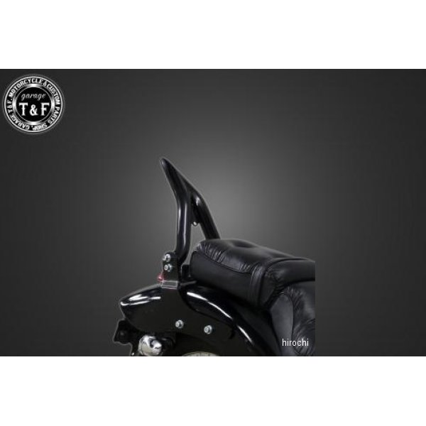 ガレージT＆F 極太φ38シーシーバーショート(ブラック)純正フェンダー専用 スティード400(VLX、VCL) 703191 HD店
