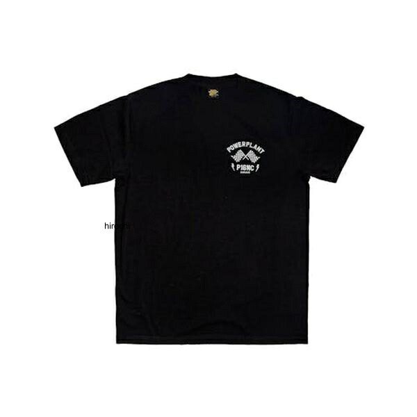 【メーカー在庫あり】 パワープラント Powerplant クラシック ガレージTシャツ XL ブラック/ホワイト 037956 HD店