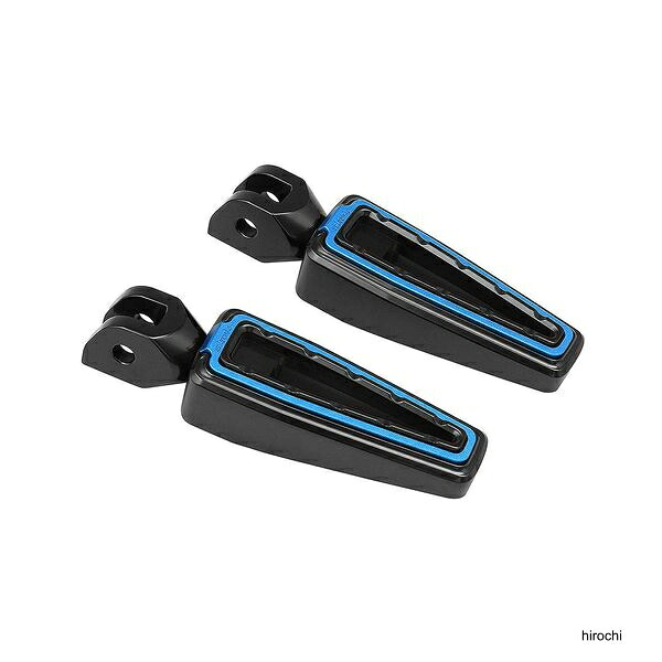 【メーカー在庫あり】 FANGSTER ファングスター フットペグ M8ソフテイル ブラック/ブルー フロント 170190 HD店 21,312円