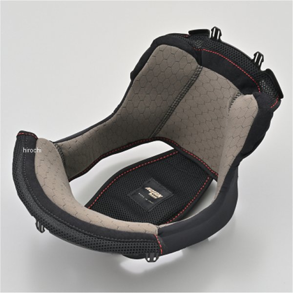 【メーカー在庫あり】 ノーラン NOLAN X804 センターパッド グレー Mサイズ 61944 HD店