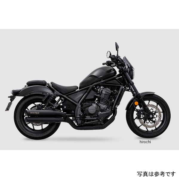 【メーカー在庫あり】 モリワキ CROSS TWIN フルエキゾーストマフラー 25年以降 ホンダ レブル1100 ブラック 01810-CG803-00 HD店