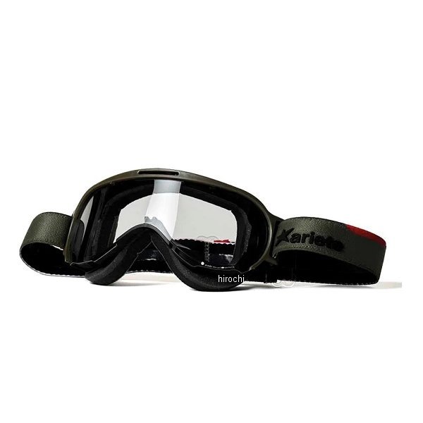 【メーカー在庫あり】 アリート ariete WABI ゴーグル クリアレンズ オリーブグリーン/レッド 4550646040145 HD店