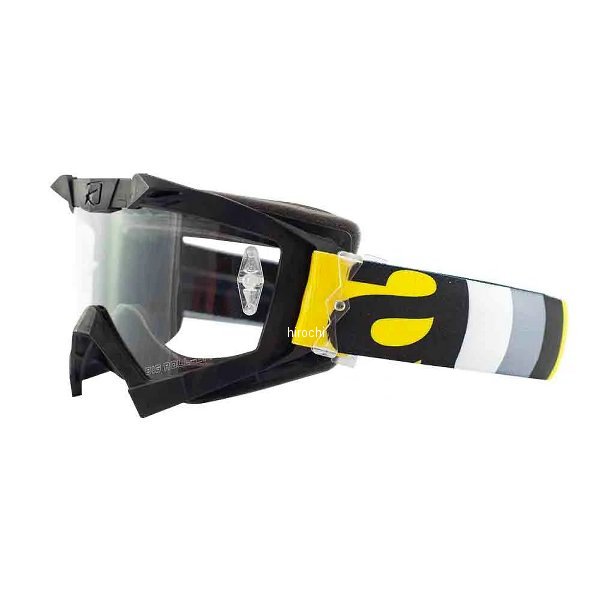 【メーカー在庫あり】 アリート ariete ADRENALINE PRIMIS ゴーグル ブラック&イエロー 4550646179340 HD店