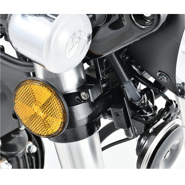 オーヴァー OVER リフレクターステー グロム、モンキー、ダックス 黒 57-123-05B HD店