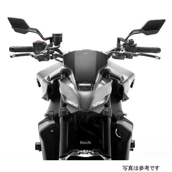 rizoma リゾマ ヘッドライトフェアリング HEADLIGHT FAIRING WITH MOUNTING KIT ALUMINUM ヤマハ MT-09/SP/Y-AMT ブラック ZYF065B HD店