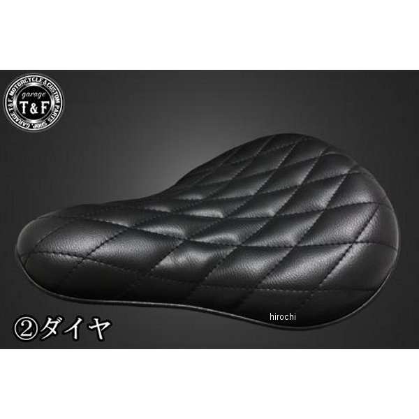 ガレージT&F マグナ250 VSソロシート&リジットマウント用ステーSET VSソロシート (ダイヤ) ブラック 4024410 HD店