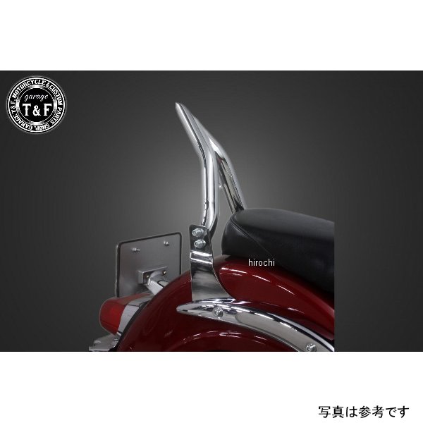 ガレージT&F イントルーダー400クラシック 極太φ38シーシーバー(ショート)メッキ純正フェンダー専用 705300 HD店