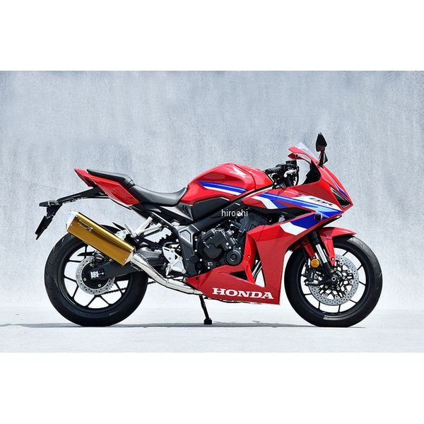ヤマモトレーシング フルエキゾースト チタン4-2-1 TYPE-SA バフ仕上げ ゴールド 24年- CBR650R E-Clutch 10651-21SAG HD店｜ヒロチー商事 ハーレー 店