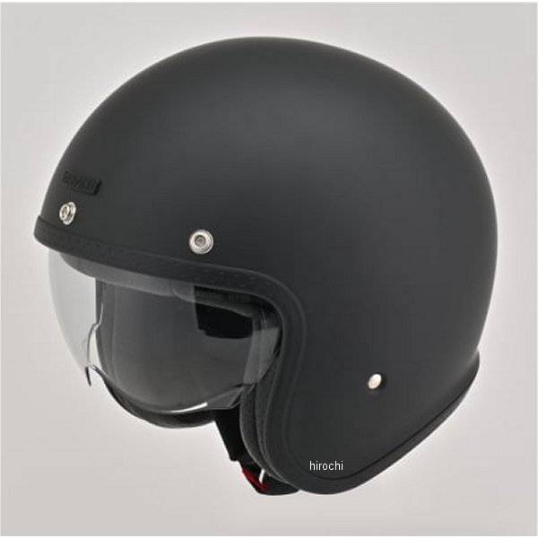 【メーカー在庫あり】 DAYTONA デイトナ DN-007PJ ジェットヘルメット マットブラック Lサイズ 61088 HD店