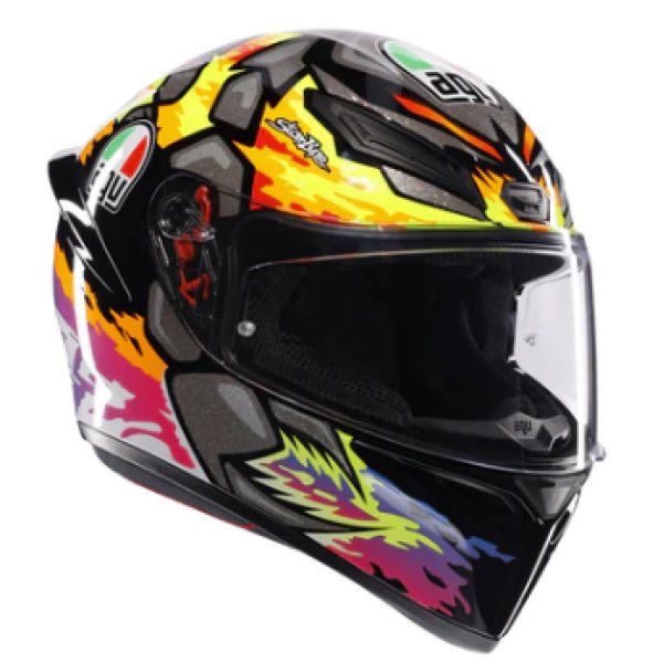 【メーカー在庫あり】 エージーブイ AGV フルフェイスヘルメット K1 S 039-BEZZECCHI 2023 XLサイズ 18394007-039-XL HD店
