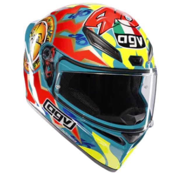 【メーカー在庫あり】 エージーブイ AGV フルフェイスヘルメット K1 S 041-ROSSI MUGELLO 1999 Sサイズ 18394007-041-S HD店