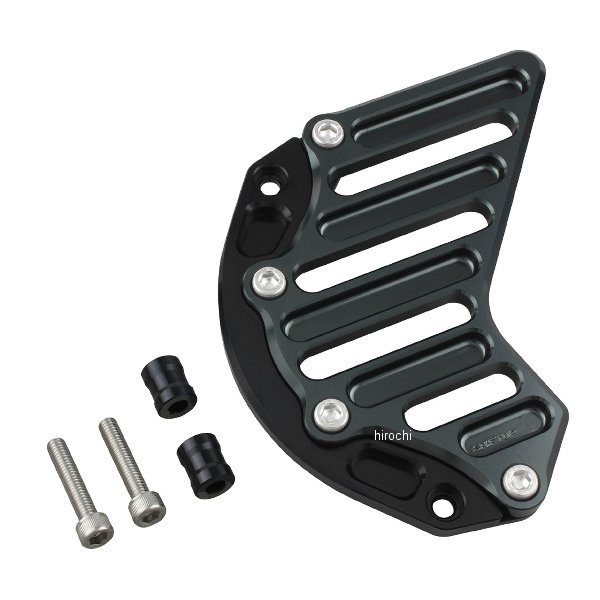 【メーカー在庫あり】 シフトアップ ビレットスプロケットカバー モンキー125、CT125 ハンターカブ、GROM ブラック／ガンメタ 260201-69 HD店