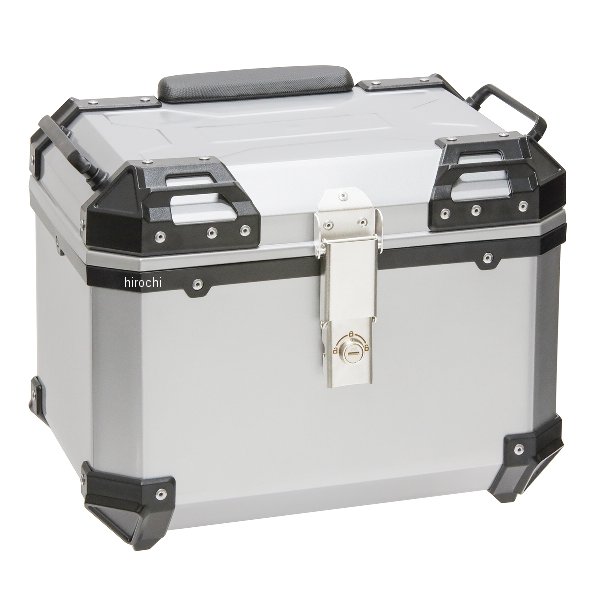 【メーカー在庫あり】 NBS バイクパーツセンター リアボックス 45L スクエアタイプ シルバー 907984 HD店