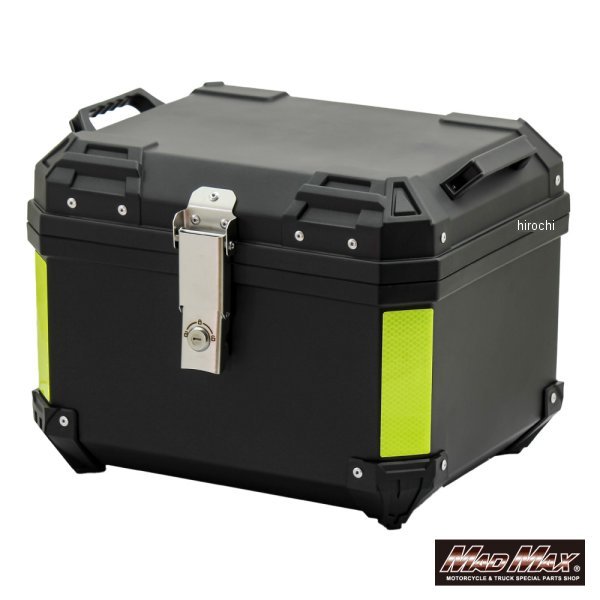 【メーカー在庫あり】 マッドマックス MAD MAX オートバイ用 リアボックス THE SQUARE45 ザ・スクエア45 トップケース 45L ブラック MM18-A45L-BK HD店