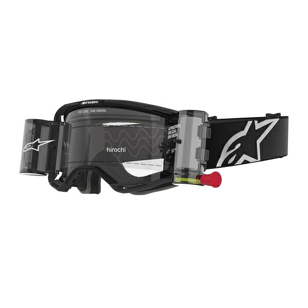 【メーカー在庫あり】 アルパインスターズ ヴィジョン8 ゴーグル ブラック ロールオフ D8400 HD店