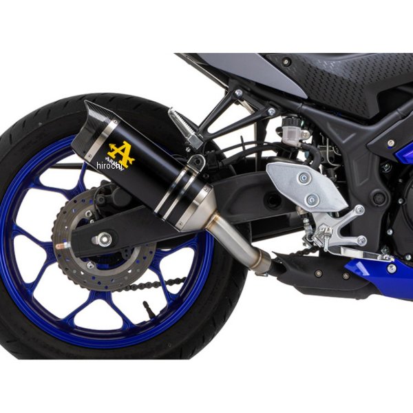 アロー ARROW スリップオンマフラー Thunder JMCA 25年 YZF-R3 アルミダーク 71831AKN-JR3 HD店