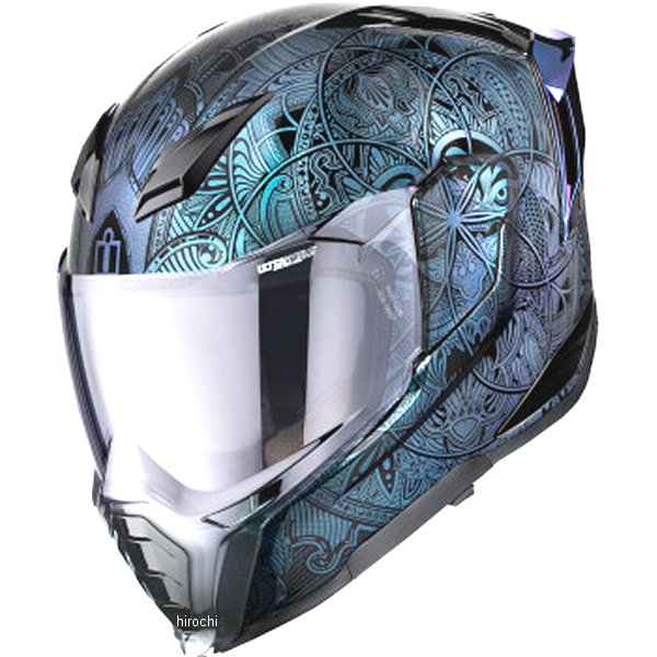 アイコン ICON フルフェイスヘルメット ULTRAFLITE OPAL MANDALA ブルー 2Xサイズ 0101-18699 HD店