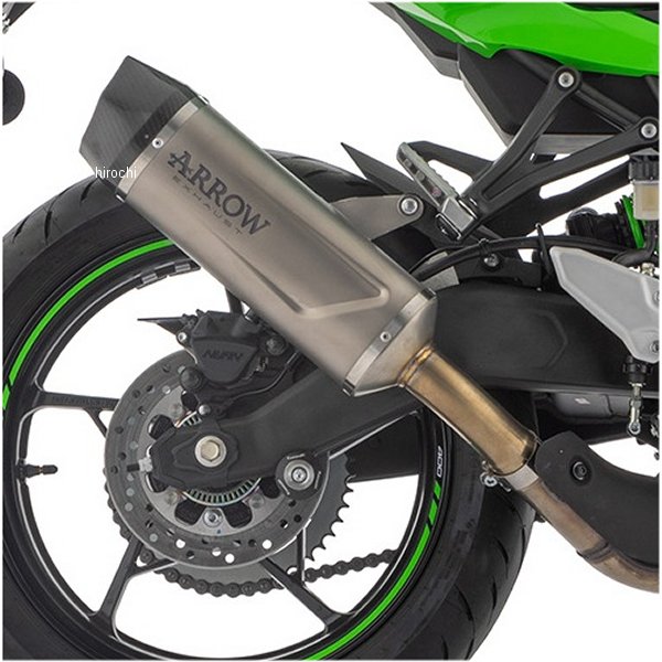 アロー ARROW 爆音 スリップオンマフラー Indy Race EVO JMCA 23年-25年 ZX-4RR チタン 71963PK-J4RR HD店