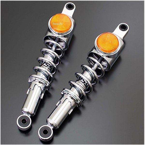 ワイエスエス YSS リアサスペンション RD222 2本セット メッキリム / 橙リフレクター 119-5110104MO HD店