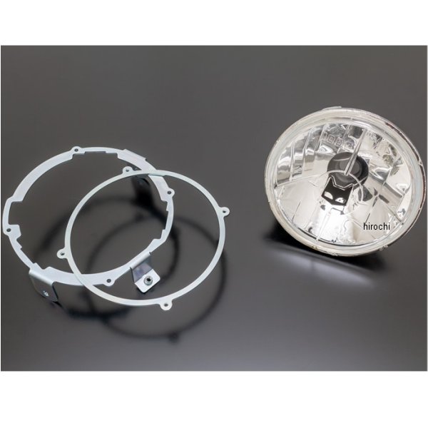 【メーカー在庫あり】 PMC ARCHI アーキ 721・701マーシャルヘッドライト クリア 199-4062 HD店｜ヒロチー商事 ハーレー 店
