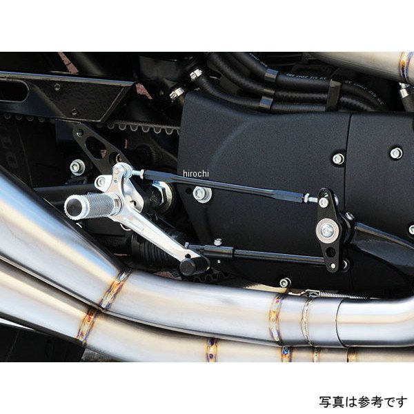 BabyFace ベビーフェイス バックステップ (タンデムブラケット無) 16年 ハーレー SPORTSTER XL1200/883 ABS ブラック 002-HD010BK HD店