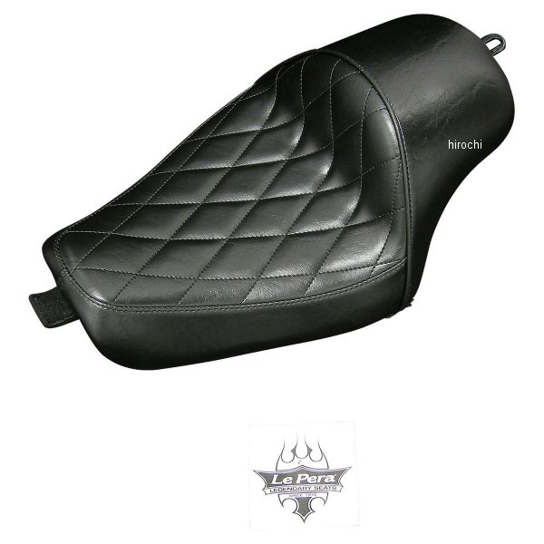 【メーカー在庫あり】 ラペラ Le Pera スタブスカフェソロシートダイアモンドステッチ XL1200X/1200V ブラック LK-426DM HD店 41,015円
