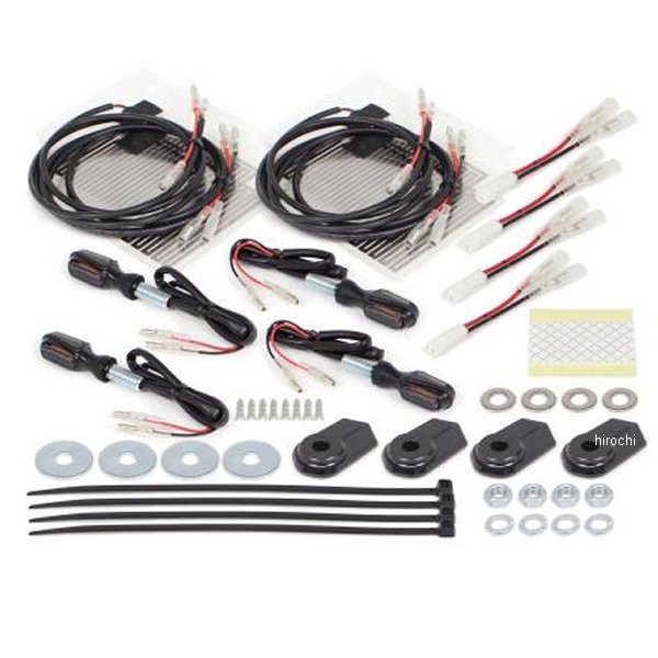 SP武川 ストリームラインミニLEDウインカーキット Z125 PRO スモーク 05-08-0717 HD店