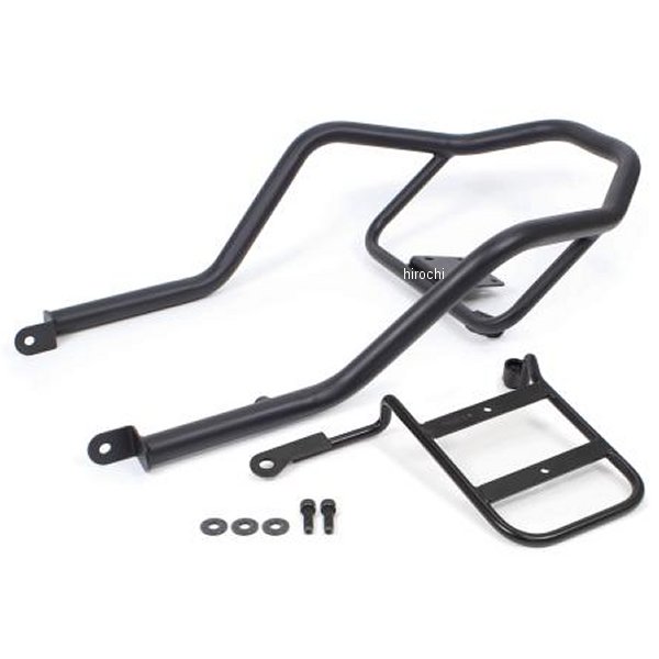 SP武川 グラブバー&サイドバッグサポートセット XSR125 黒 09-11-0403 HD店