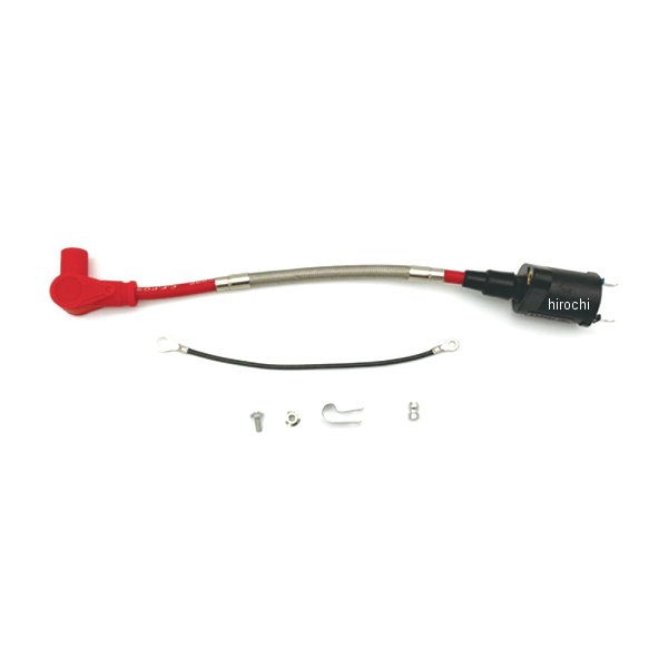 POSH ポッシュ スピードプロツインシリコンプラグコード ステンレスブレイデッドタイプ付 NSR50/NS-1 レッド/ブラック 221011-24 HD店 7,065円