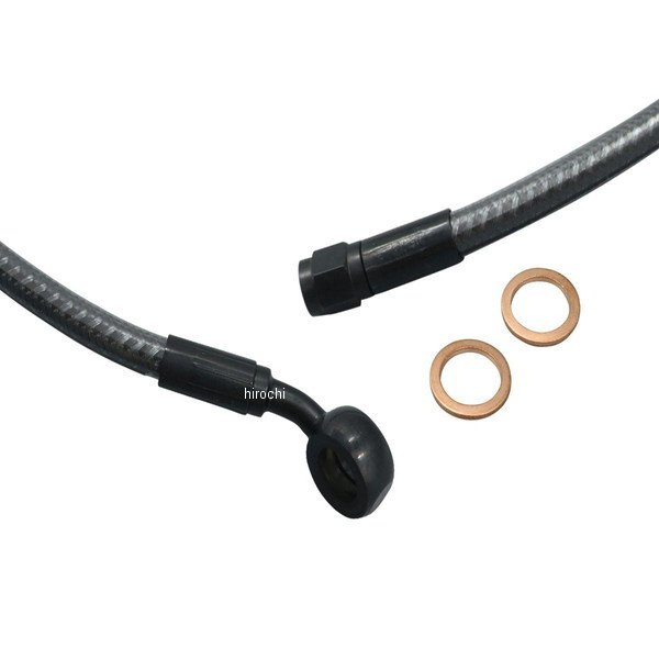 【メーカー在庫あり】 MAGNUM マグナム アッパーブレーキライン 長さ:26in(約660mm) フィッティング:AN-3、12mm 033454 HD店
