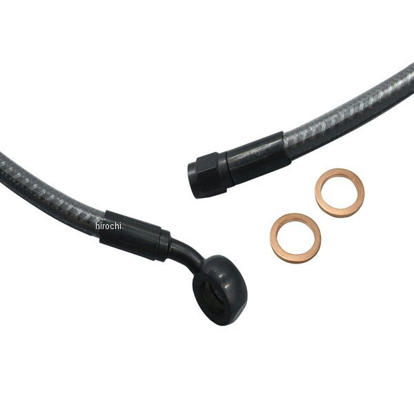 【メーカー在庫あり】 MAGNUM マグナム アッパーブレーキライン 長さ:30in(約762mm) フィッティング:AN-3、12mm 033456 HD店