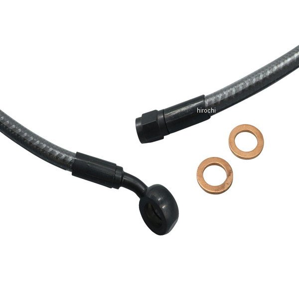 【メーカー在庫あり】 MAGNUM マグナム アッパーブレーキライン 長さ:30in(約762mm) フィッティング:AN-3、7/16 033471 HD店