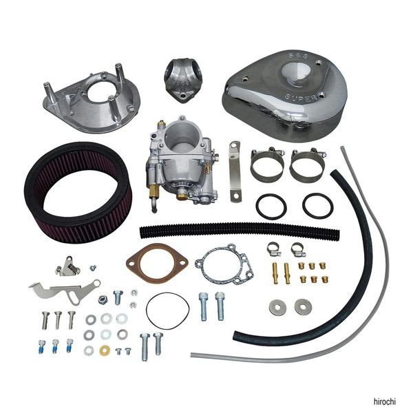 【メーカー在庫あり】 S&Sサイクル S&S Cycle スーパーG キャブ コンプリートキット w/マニホールド 66-78BT 11-0422 HD店