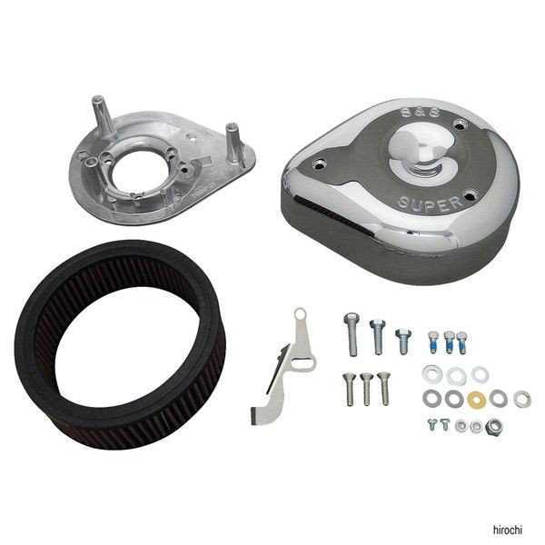 【メーカー在庫あり】 S&Sサイクル S&S Cycle S&S ティアドロップエアクリーナーキット 55-84BT E/Gキャブ 17-0400 HD店｜ヒロチー商事 ハーレー 店