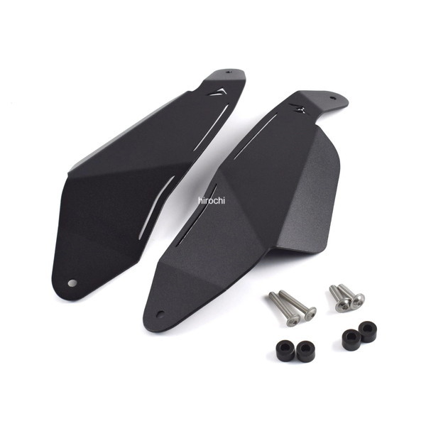ピラミッドプラスチック Pyramid Plastics ウィンドディフレクター マット ブラック 20年-25年 CRF 1100L 08022M HD店