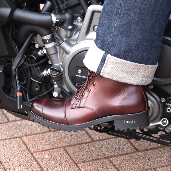 デグナー DEGNER HS-B6A バイカーズブーツ ワイン 25.5cm 4524486107092 HD店｜ヒロチー商事 ハーレー 店