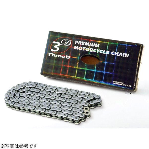 EKチェーン 江沼チェーン ThreeD 520RV/3D 146 カシメ シルバー 4571291772694 HD店